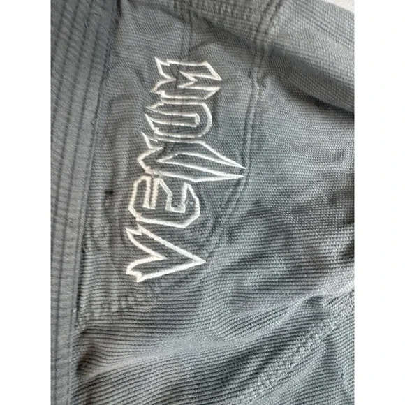 Venum Contender 2.0Brazilian Jiu-Jitsu Gi - Gray Full Pant & Top Set Size A 2.5 - Picture 4 of 11